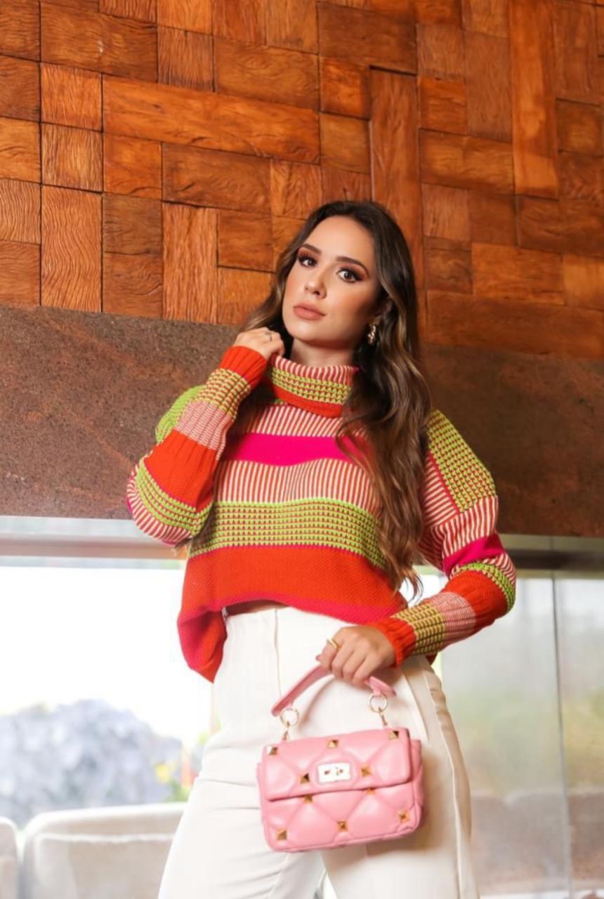 Trico Laranja — Laranja — Leev Store atacado Brás