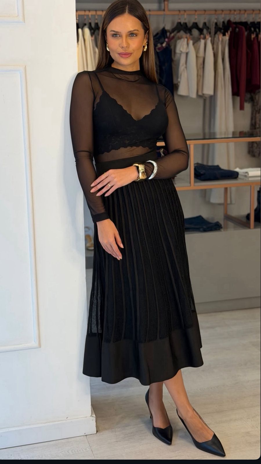 Tule Liso — Preto — foto 2